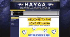 Desktop Screenshot of hayaasports.com